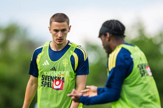 Gustaf Lagerbielke of the Swedish national football team at