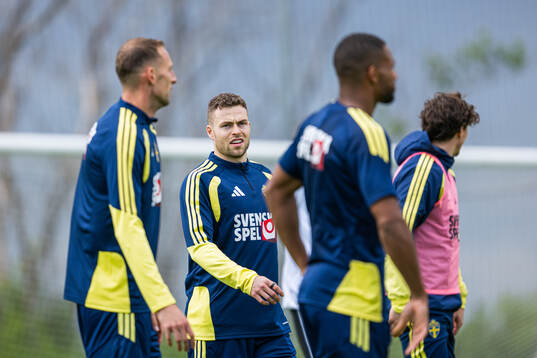 Gabriel Gudmundsson of the Swedish national football team