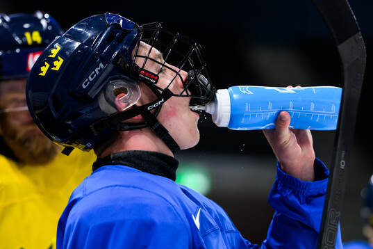 Viggo Björck of Sweden at a practice session