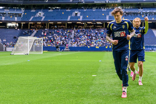 Victor Nilsson Lindelöf of the Swedish national football