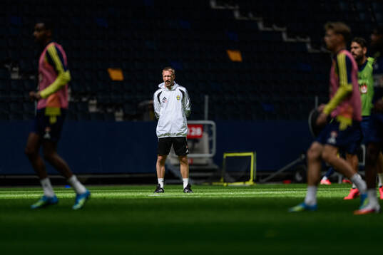 Head coach Graham Potter of the Swedish national football