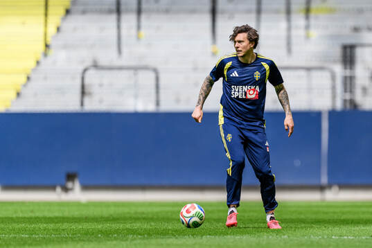 Victor Nilsson Lindelöf of the Swedish national football