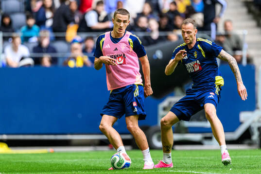 Gustaf Lagerbielke and Gustaf Nilsson of the Swedish
