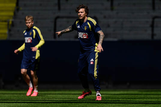 Victor Nilsson Lindelöf of the Swedish national football