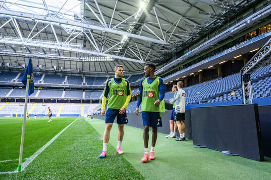Gabriel Gudmundsson and Taha Ali of the Swedish national