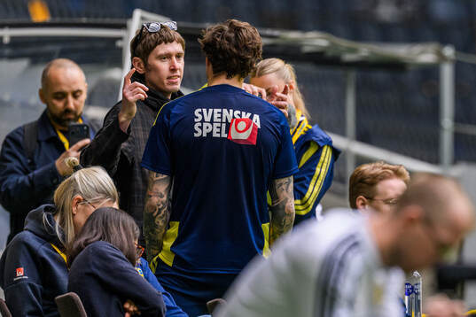 Thomas Stenström and Victor Nilsson Lindelöf  of the