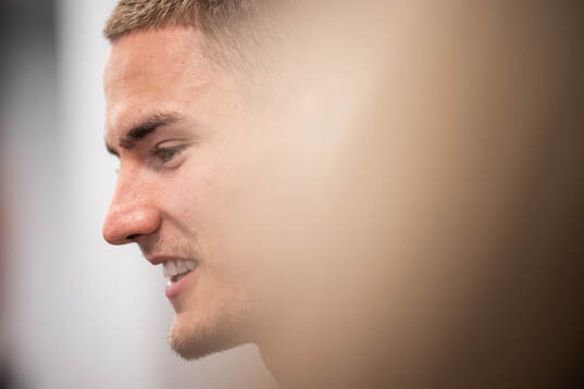 Gustaf Lagerbielke of the Swedish national football team