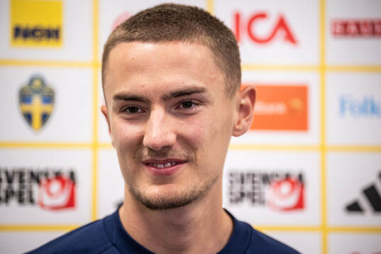 Gustaf Lagerbielke of the Swedish national football team