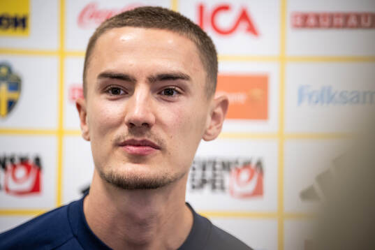 Gustaf Lagerbielke of the Swedish national football team