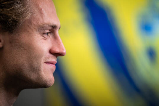 Mattias Svanberg of the Swedish national football team