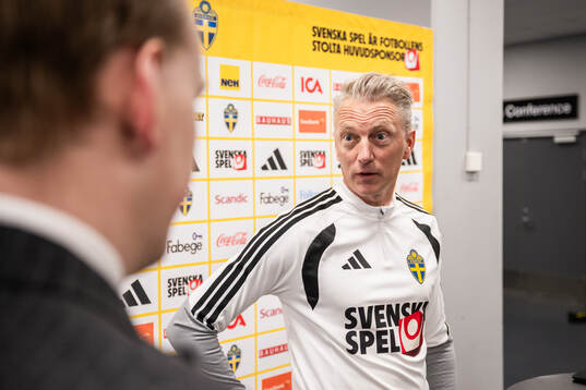 Performance manager Niklas Egnell of the Swedish national