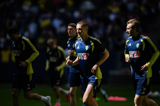 Gustaf Lagerbielke of the Swedish national football team at