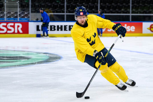 Tim Heed of Sweden at a practice session