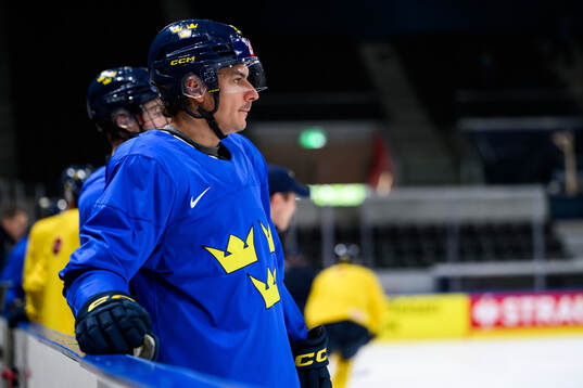 André Petersson of Sweden at a practice session
