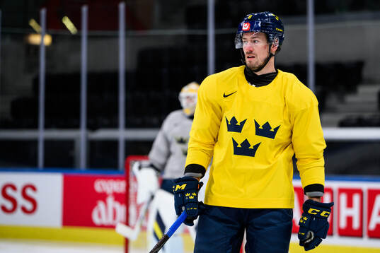 Robert Hägg of Sweden at a practice session