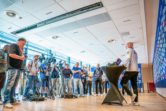 Ståle Solbakken, head coach of the Norwegian national