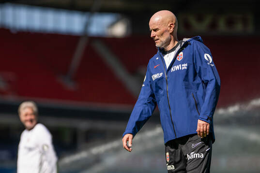 Ståle Solbakken, head coach of the Norwegian national