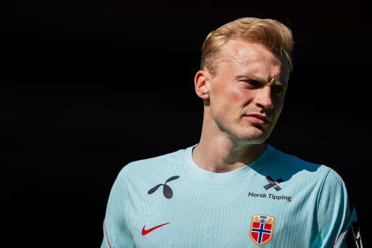 Sondre Langås of the Norwegian national football team