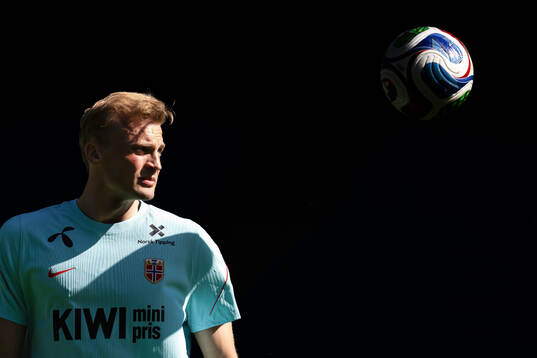 Sondre Langås of the Norwegian national football team