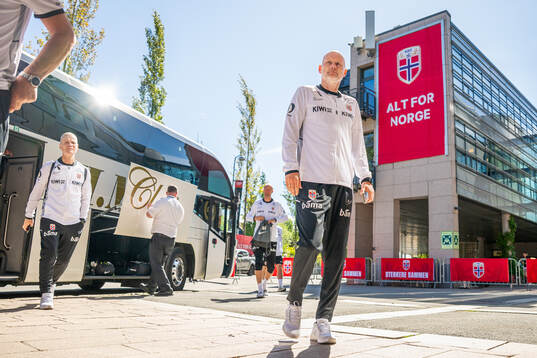Ståle Solbakken, head coach of the Norwegian national