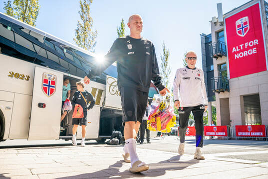 Julian Ryerson of the Norwegian national football team