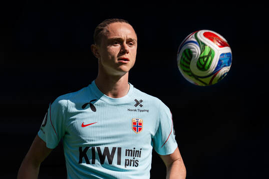 Thelo Aasgaard of the Norwegian national football team