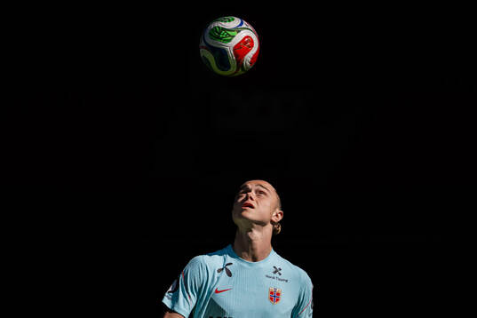 Thelo Aasgaard of the Norwegian national football team