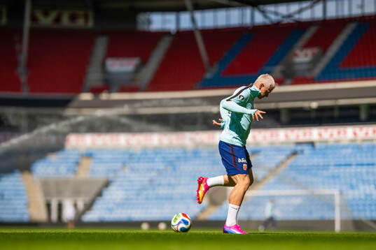 Julian Ryerson of the Norwegian national football team