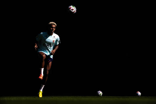 Antonio Nusa of the Norwegian national football team