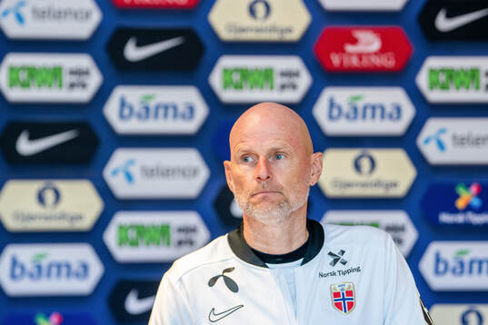 Ståle Solbakken, head coach of the Norwegian national