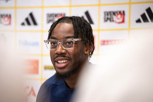Anthony Elanga of the Swedish national football team