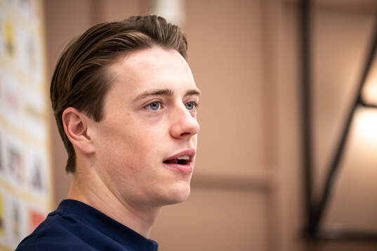 Elliot Stroud of the Swedish national football team