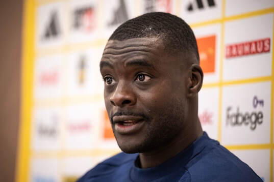 Ken Sema of the Swedish national football team