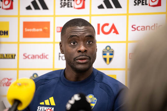 Ken Sema of the Swedish national football team