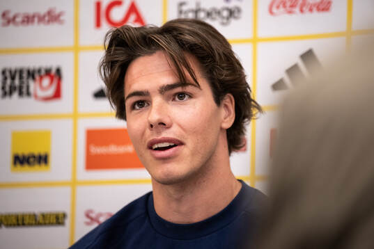 goalkeeper Jacob Widell Zetterström of the Swedish