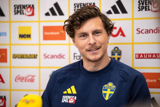 Victor Nilsson Lindelöf of the Swedish national football