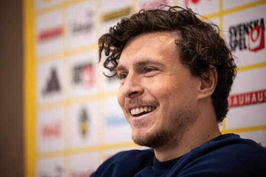 Victor Nilsson Lindelöf of the Swedish national football
