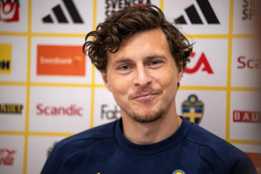 Victor Nilsson Lindelöf of the Swedish national football