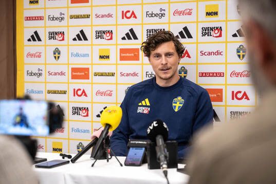 Victor Nilsson Lindelöf of the Swedish national football