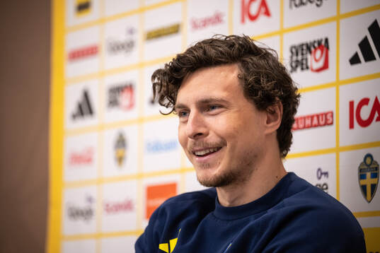 Victor Nilsson Lindelöf of the Swedish national football