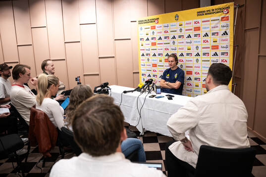 Mattias Svanberg of the Swedish national football team