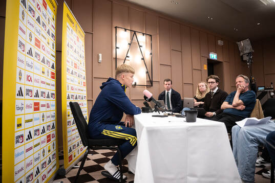 Daniel Svensson of the Swedish national football team