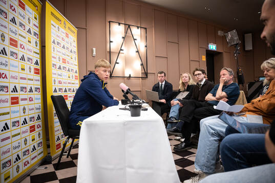 Daniel Svensson of the Swedish national football team