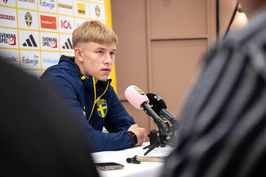 Daniel Svensson of the Swedish national football team