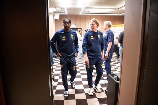 Anthony Elanga of the Swedish national football team