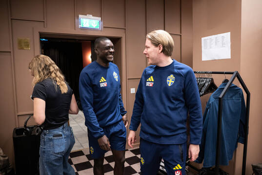 Ken Sema of the Swedish national football team