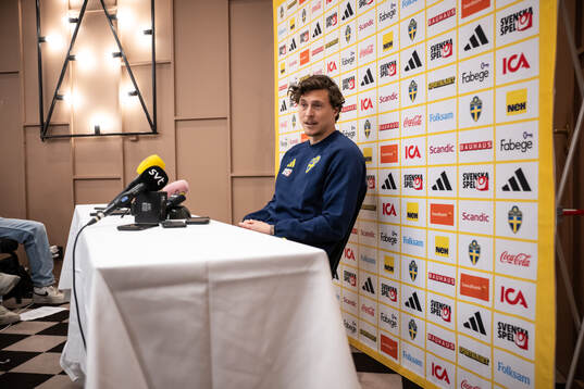 Victor Nilsson Lindelöf of the Swedish national football