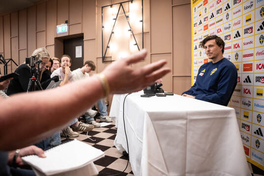 Bläddra bland fler bilder av Football, FIFA World Cup, Sweden, Press Event