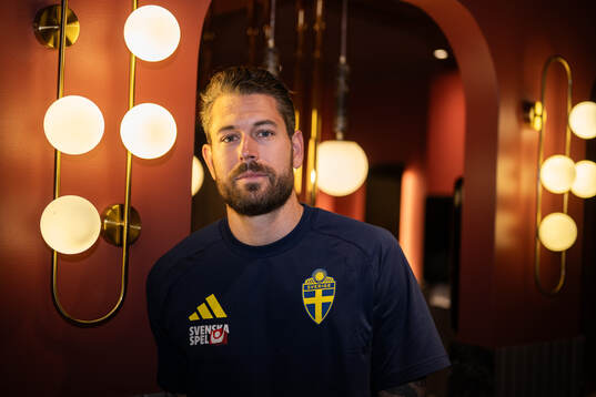goalkeeper Kristoffer Nordfeldt of the Swedish national