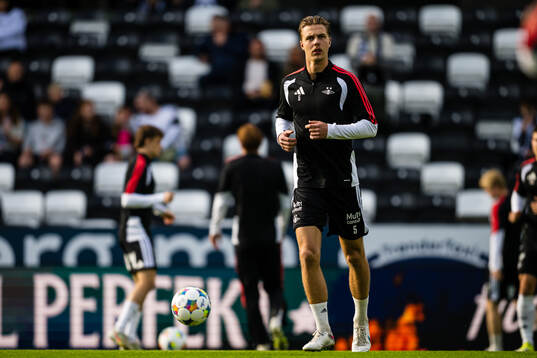 Håkon Volden of Rosenborg warms up